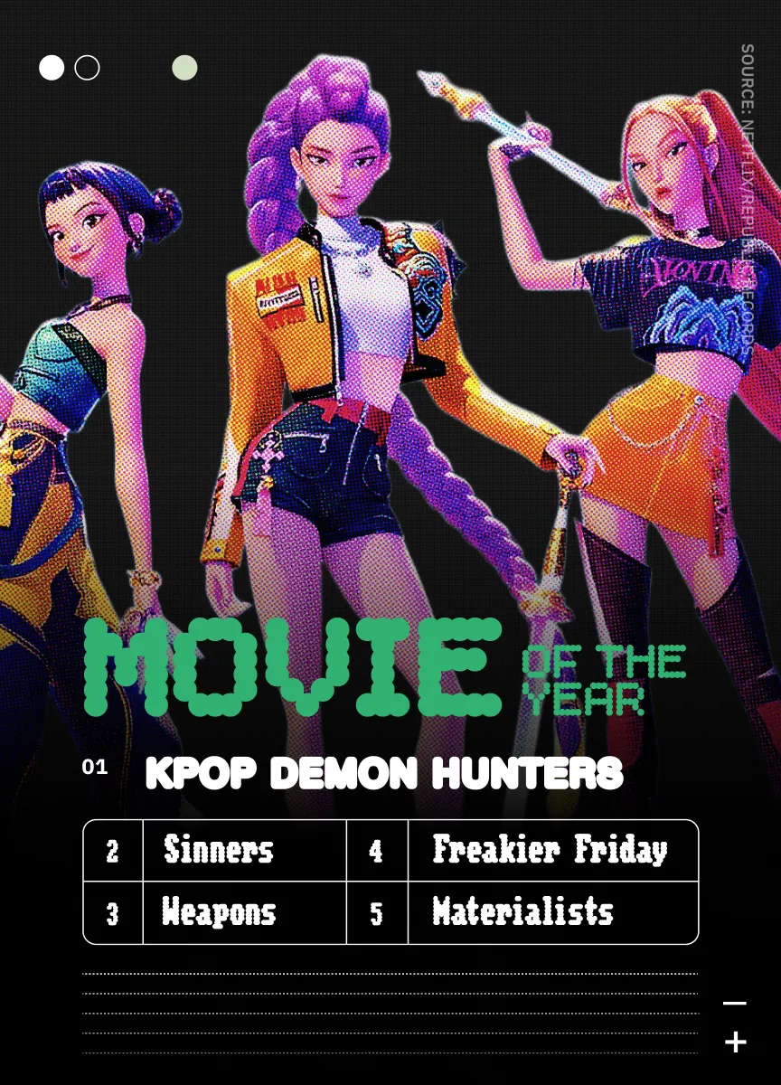 Movie of the Year: KPop Demon Hunters