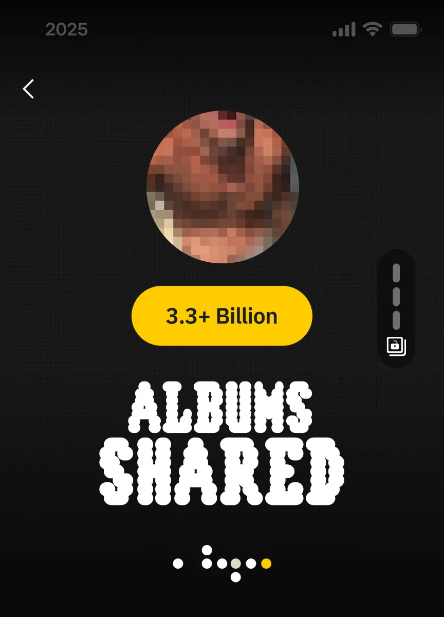 3.3+ Billion Albums Shared